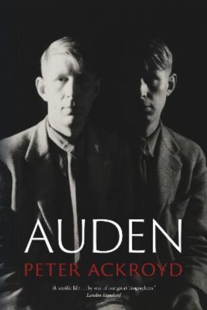 Coperta cărții 'Auden - Peter Ackroyd'