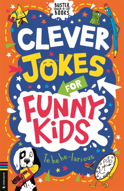 Coperta cărții 'Clever Jokes for Funny Kids - Caroline Rowlands'