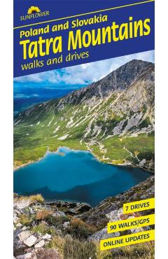 Tatra Mountains of Poland and Slovakia Sunflower Walking Guide - Sandra Bardwell