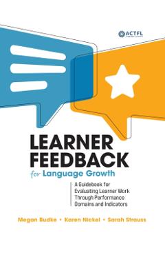 Coperta cărții 'Learner Feedback for Language Growth - Karen|strauss Nickel'