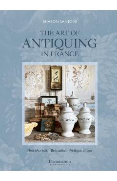 Coperta cărții 'Art of Antiquing in France - Sharon Santoni'