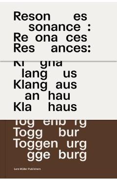 Resonances -