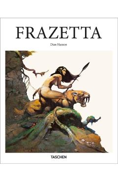 Coperta cărții 'Frank Frazetta - Dan|smith Nadel'