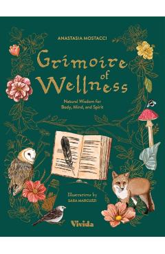 Coperta cărții 'Grimoire of Wellness - Anastasia Mostacci'