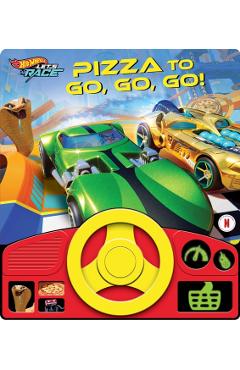 Hot Wheels Let's Race: Pizza to Go, Go, Go! Sound Book