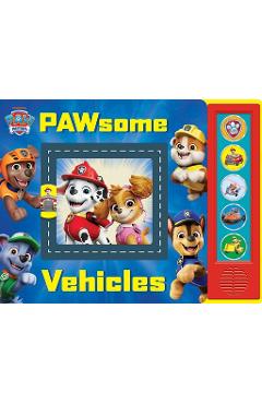 Nickelodeon Paw Patrol: Pawsome Vehicles Sound Book