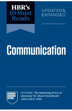 Coperta cărții 'HBR's 10 Must Reads on Communication, Updated and Expanded -'