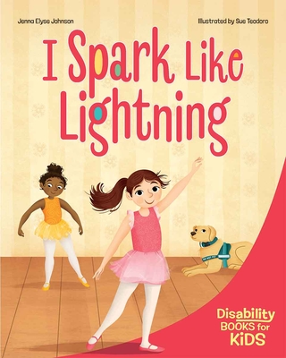 Coperta cărții 'I Spark Like Lightning: A Book about Epilepsy - Jenna Elyse Johnson'
