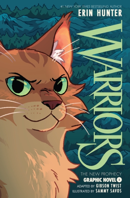 Coperta cărții 'Warriors Graphic Novel: The New Prophecy, Part One of Three - Erin L. Hunter'