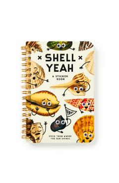 Coperta cărții 'Shell Yeah Sticker Book - Brass Brass Monkey'