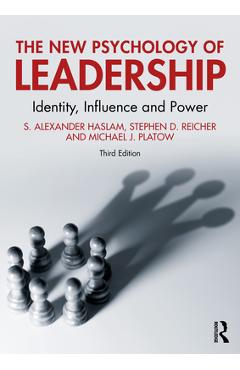 Coperta cărții 'The New Psychology of Leadership: Identity, Influence and Power - S. Alexander Haslam'
