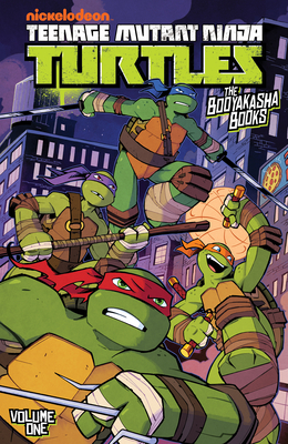 Coperta cărții 'Teenage Mutant Ninja Turtles: The Booyakasha Books, Vol. 1 - Landry Q. Walker'