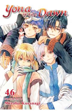 Coperta cărții 'Yona of the Dawn, Vol. 46 - Mizuho Kusanagi'