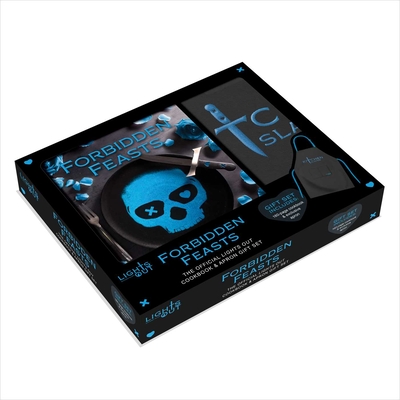 Coperta cărții 'Forbidden Feasts: The Official Lights Out Cookbook and Apron Gift Set: By Navessa Allen - Navessa Allen'