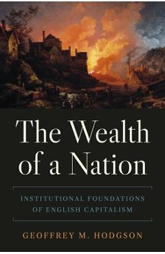 Coperta cărții 'The Wealth of a Nation: Institutional Foundations of English Capitalism - Geoffrey M. Hodgson'