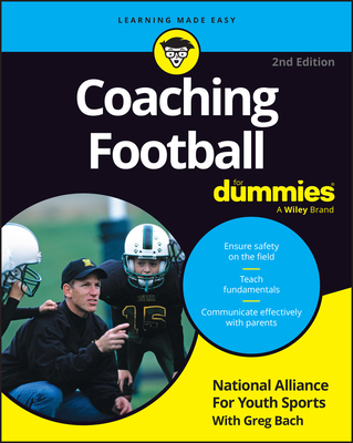 Coperta cărții 'Coaching Football for Dummies -'