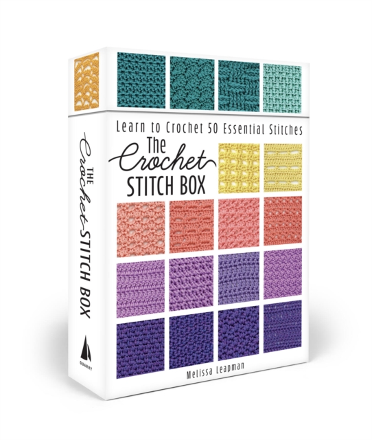 The Crochet Stitch Box: Learn to Crochet 50 Essential Stitches--Includes How-To Booklet and Card Deck! - Melissa Leapman