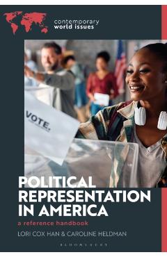 Coperta cărții 'Political Representation in America: A Reference Handbook - Caroline Heldman'