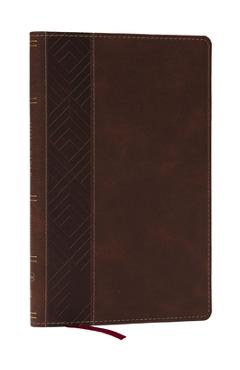 Poza produsului Kjv, Personal Size New Testament, Brown Leathersoft, Red Letter, Comfort Print - 