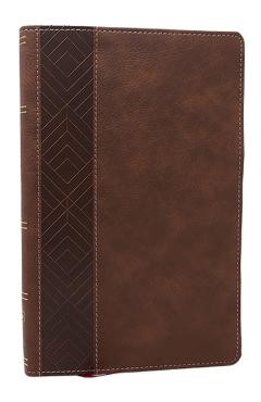 Kjv, Personal Size New Testament, Brown Leathersoft, Red Letter, Comfort Print -