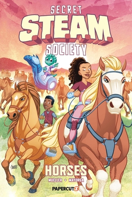 Coperta cărții 'Secret S.T.E.A.M. Society: Horses - Trevor Mueller'