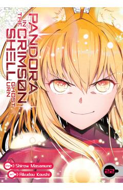 Coperta cărții 'Pandora in the Crimson Shell: Ghost Urn Vol. 22 - Masamune Shirow'