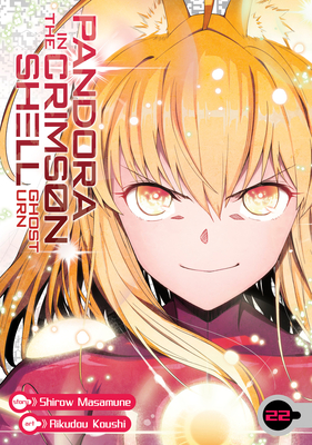 Coperta cărții 'Pandora in the Crimson Shell: Ghost Urn Vol. 22 - Masamune Shirow'