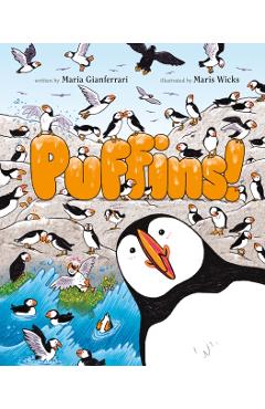 Coperta cărții 'Puffins! - Maria Gianferrari'