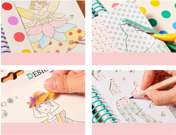 Set de creatie rochii printese. Little Designer Princess Ball