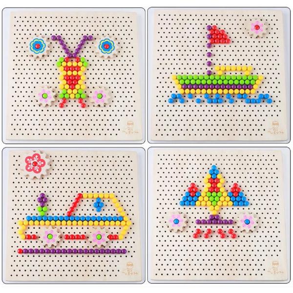 Joc mozaic cu pioneze. Variety Pixel Drawing