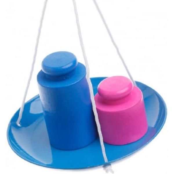 Jucarie: Balanta din lemn. Educational Balance