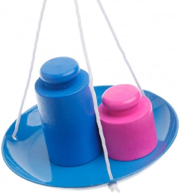 Jucarie: Balanta din lemn. Educational Balance