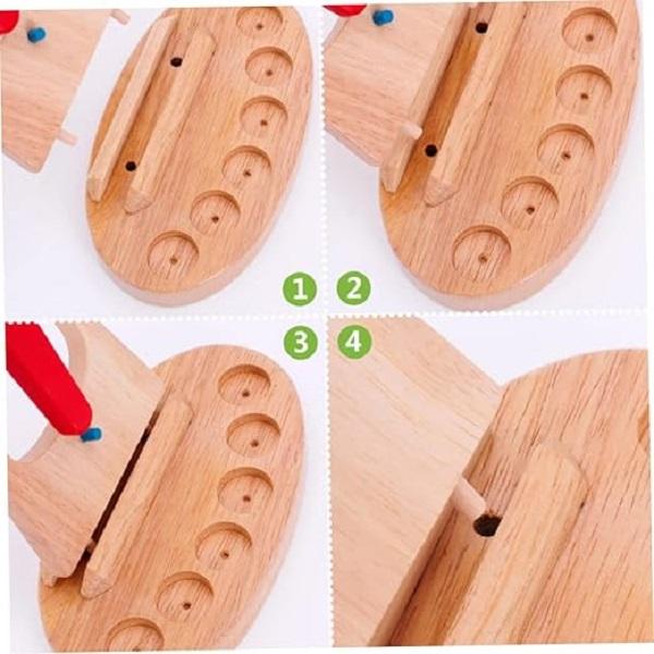 Jucarie: Balanta din lemn. Educational Balance