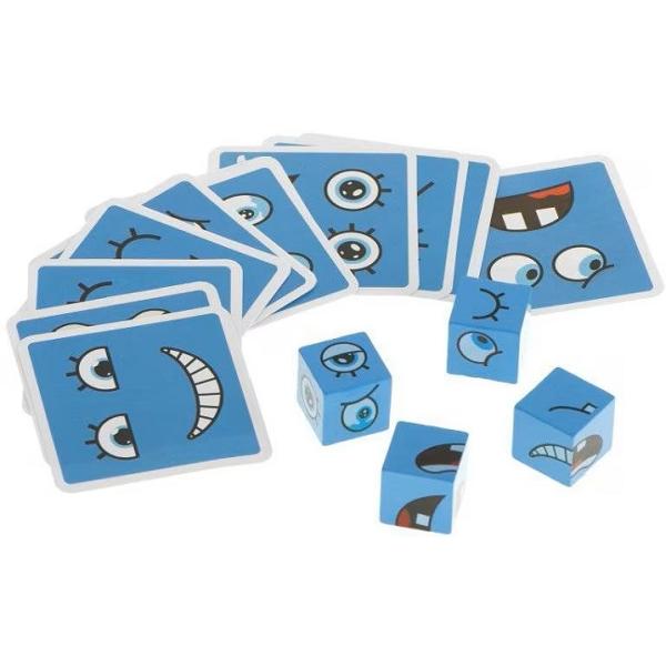 Joc expresii faciale. Face change Rubik's Cube