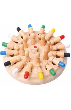 Imaginea produsului 'Joc de memorie cu pioni colorați. Memory Chess'
