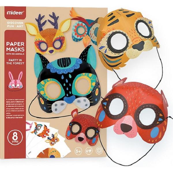 Set masti 3D. Paper Masks. Animale