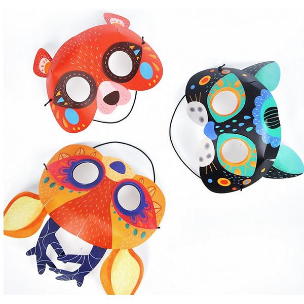 Set masti 3D. Paper Masks. Animale