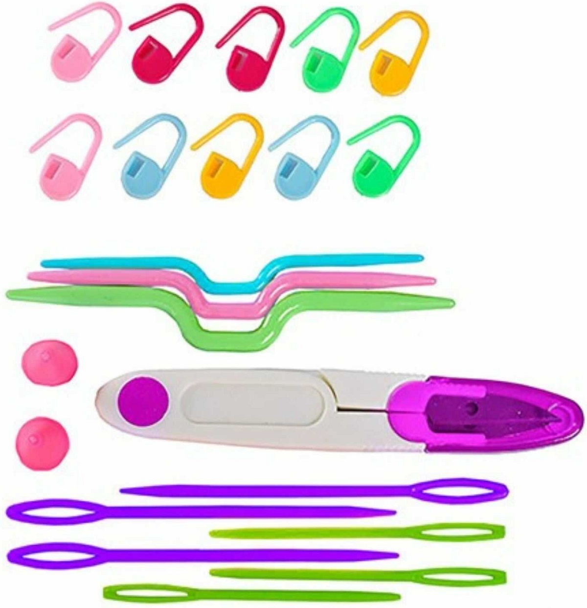 Set profesional de crosetat si tricotat