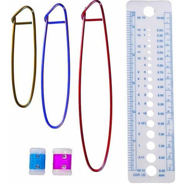 Set profesional de crosetat si tricotat