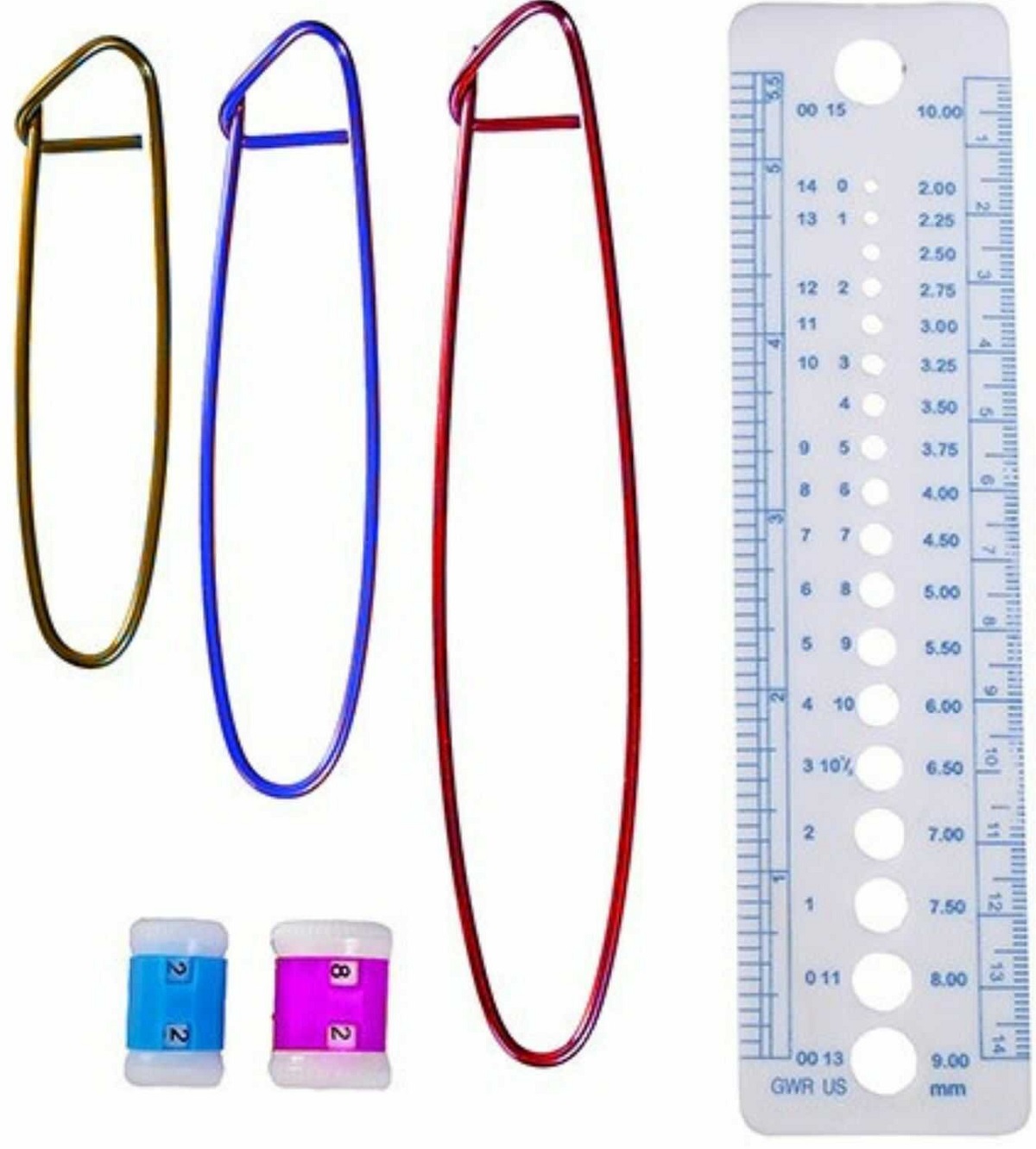 Set profesional de crosetat si tricotat