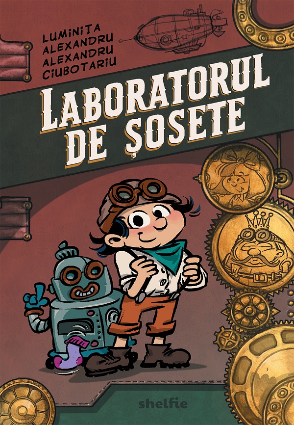 Laboratorul de sosete. Benzi desenate - Luminita Alexandru