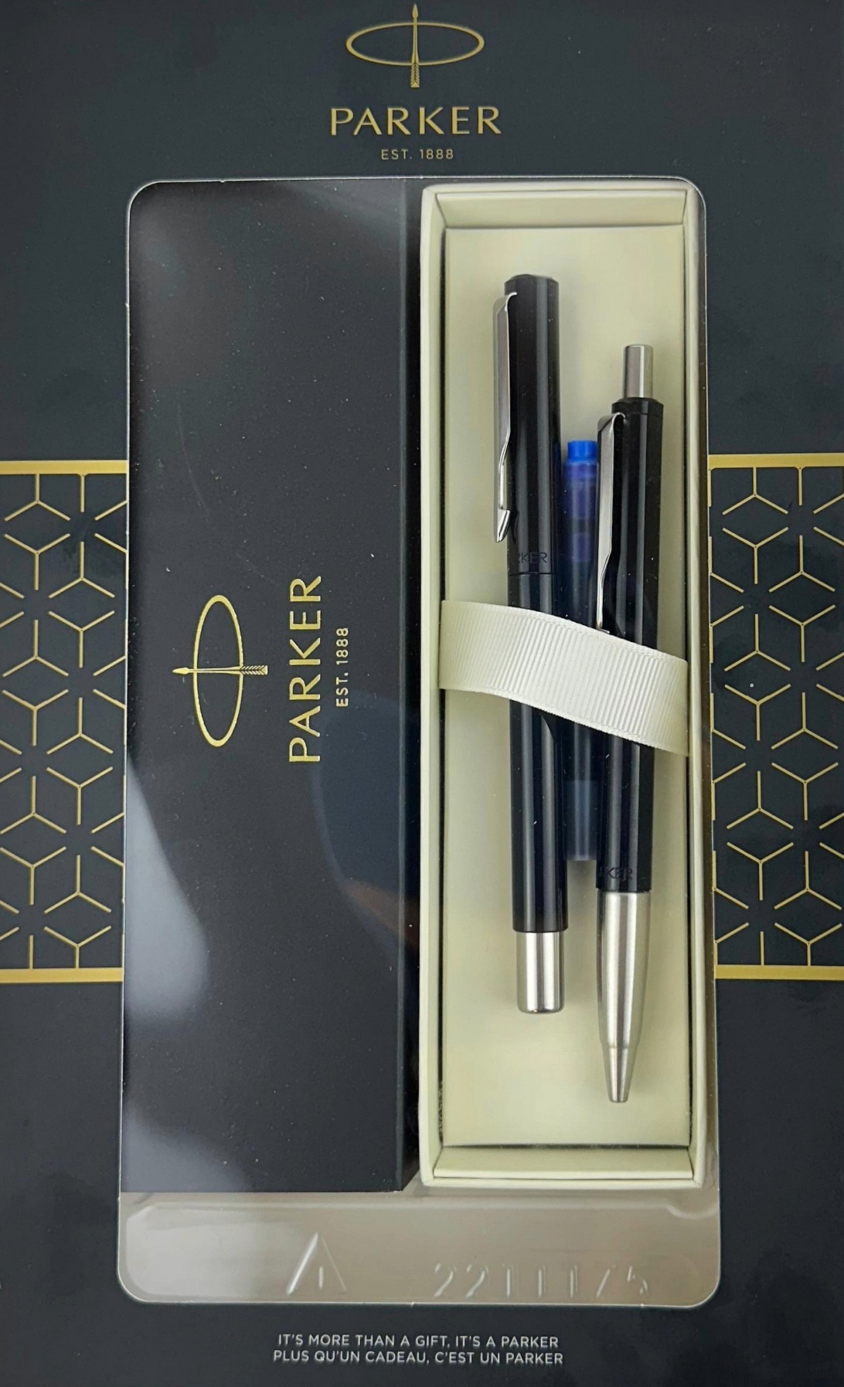 Set Stilou + Pix Vector. Negru