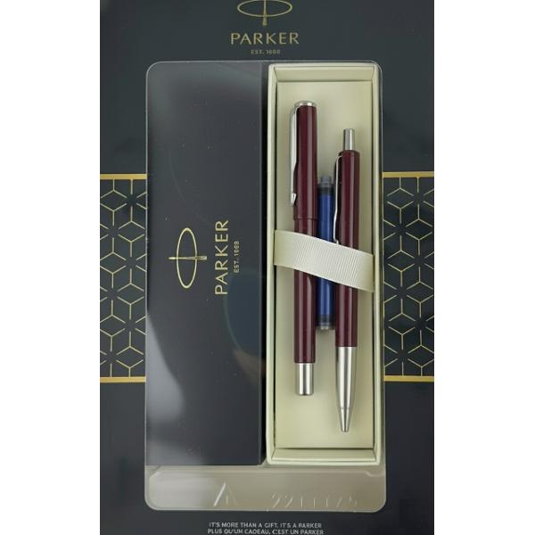 Set Stilou + Pix Vector. Rosu