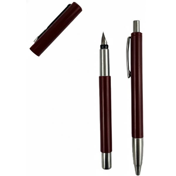 Set Stilou + Pix Vector. Rosu