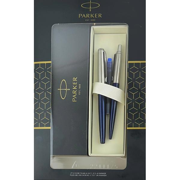 Set Stilou + Pix Jotter. Albastru