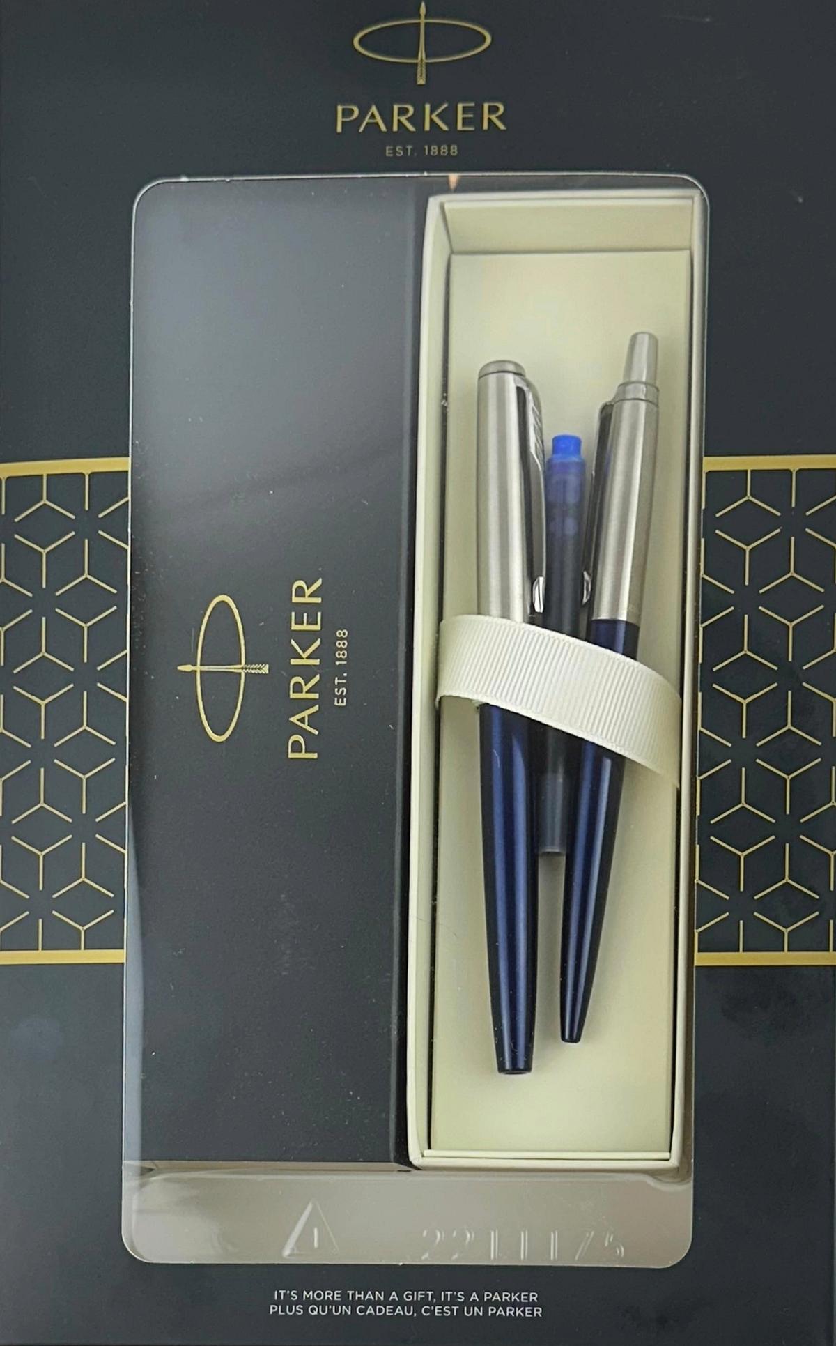 Set Stilou + Pix Jotter. Albastru