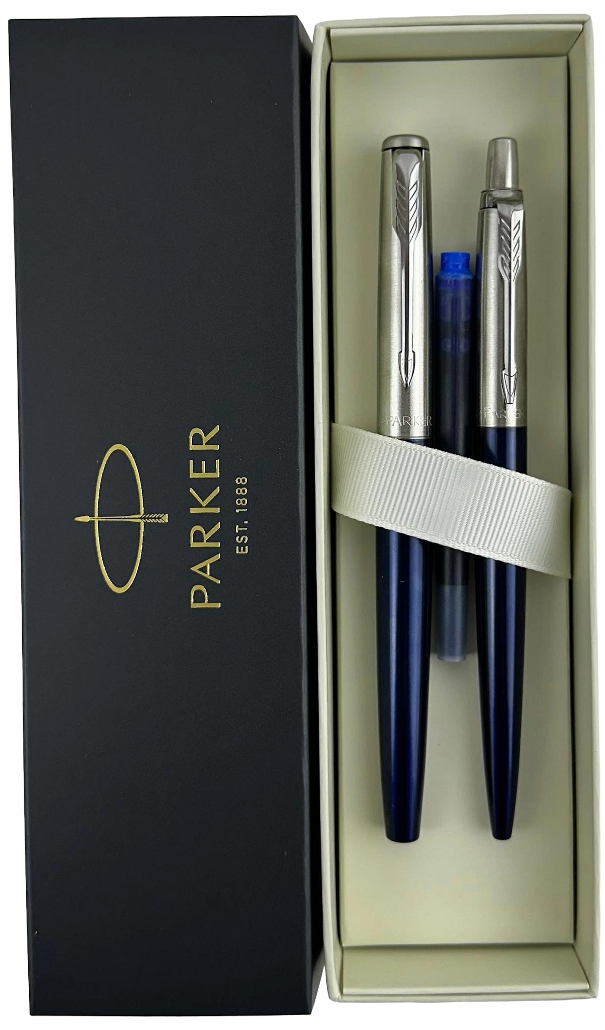 Set Stilou + Pix Jotter. Albastru