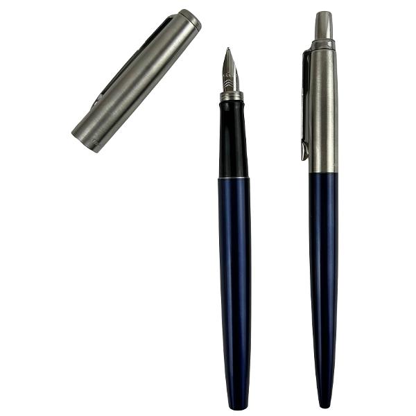 Set Stilou + Pix Jotter. Albastru