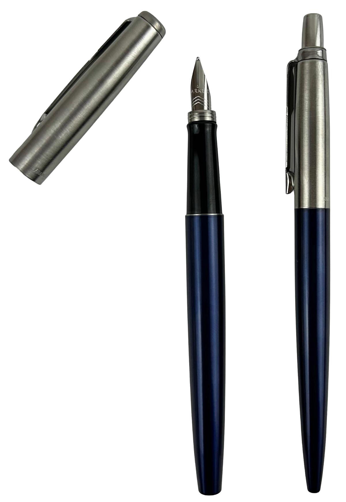 Set Stilou + Pix Jotter. Albastru