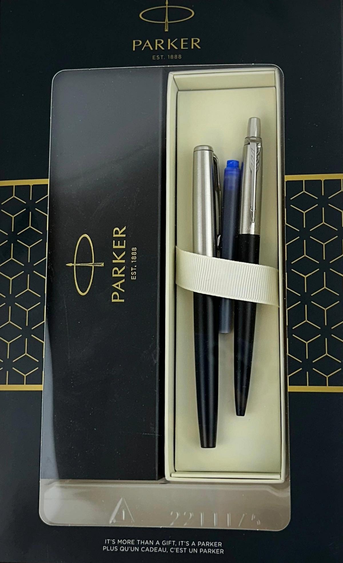 Set Stilou + Pix Jotter. Negru